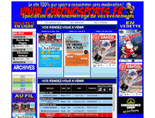 Tablet Screenshot of chronosports.fr